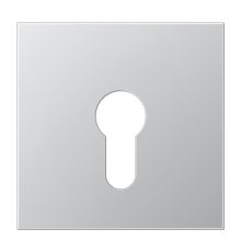 Крышка для выключателя с замком; алюминий AL2925 Jung