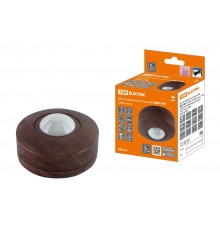 ДДП-03В (1200Вт, 10-900с, 6м , 3+Лк, 120(сбоку)+360(сверху)гр IP33), "ЭКО" венге  SQ0324-0044  TDM