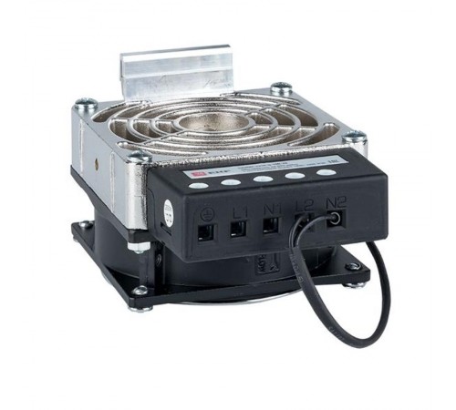 Обогреватель на DIN-рейку с вентилятором 100Вт 230В IP20 Quadro EKF PROxima  heater-vent-q-100-20  EKF