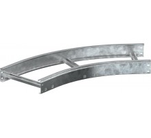 Поворот лестничный LESTA 45град 150х200мм R600 HDZ   CPG05-4-45-150-200-HDZ  IEK