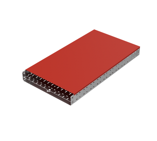 Крышка лотка 600х1,0 L3000 мм "ПЛЮС"  KLplus600-1.0-3000   КМ-профиль