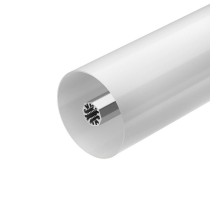 Профиль SL-ROUND-D70-360deg-2000 ANOD (Arlight, Алюминий)  037770  Arlight