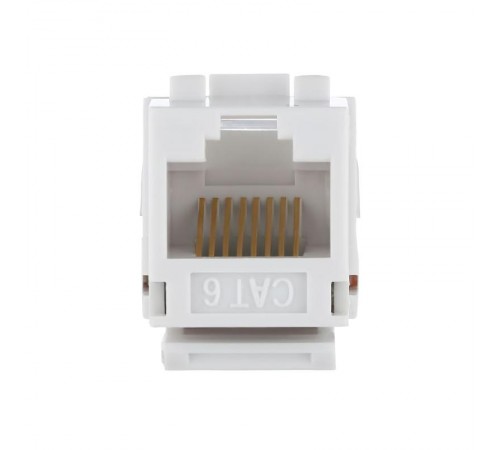 Механизм розетки компьютерной RJ-45, кат.6, UTP модуль (8 контакта) LK45  856300  Ecoplast
