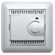 W59 Шампань Регулятор теплого пола с датчиком +5 до +50°C, 10А (в сборе)  TES-151-48  SE
