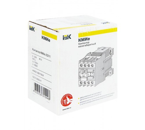 Контактор КМИе-23211 32А 110В/АС3 1НЗ  KKME21-032-110-01  GENERICA