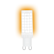 Лампа светодиодная G9 AC185-265V 6,5W 770lm 3000K керамика LED 1/10/200  107309106  Gauss