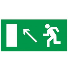 Пиктограмма (наклейка) . 100х50 мм "Напр.к эвак.вых. нал.вверх"  YPC30-105NEV-NALVV  IEK