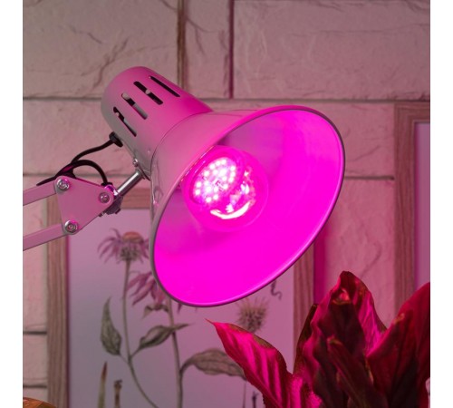 Лампа светодиодная фито для растений 10Вт E27 красно-синий спектр FITO-10W-RB-E27-K  Б0039069  ЭРА