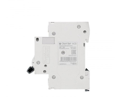 Выключатель автоматический двухполюсный 63А С 4.5kA City9  C9F34263  SE