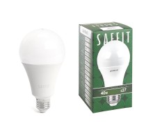 Лампа светодиодная, 40W 230V E27 2700K A80, SBA8040  55200  SAFFIT