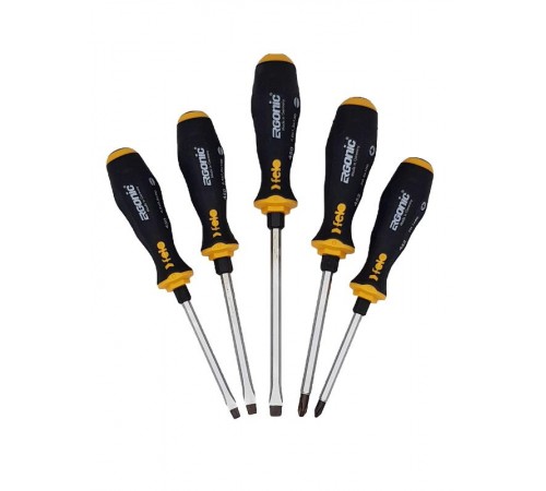 Набор отверток Ergonic ударных SL/PH, 5 шт  45095248  Felo