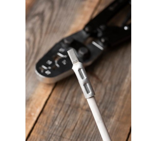 Наконечник штифтовой алюминиевый луженый НШАЛ 25-15    nshal-25-15   EKF