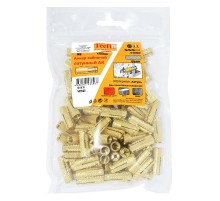 Анкер забивной латунный M8 (100 шт) - пакет  147633  Tecfi