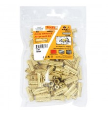 Анкер забивной латунный M8 (100 шт) - пакет  147633  Tecfi