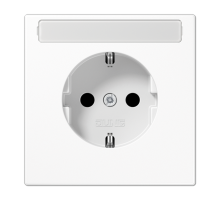 Штепсельная розетка SCHUKO 16A, 250V~ с защитой от детей и полем для надписи; слоновая кость LS1520KINAWW Jung