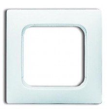 Рамка 1-постовая для кабель-каналов, серия Reflex SI, альпийский белый  1725-0-1539   2CKA001725A1539  ABB
