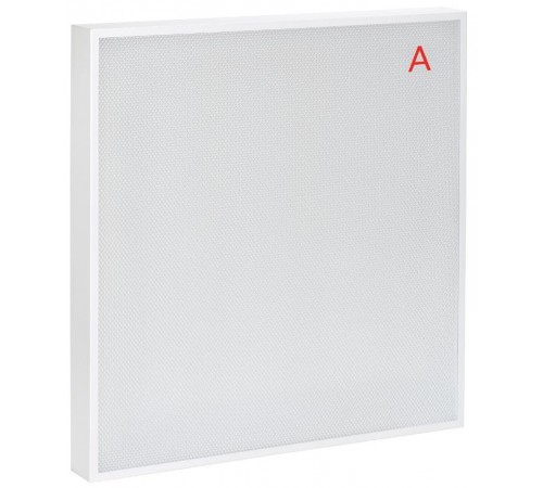 Светильник светодиодный потолочный серия PRO ДВО 2001A 40Вт 6500К Gr. пр. БАП 3ч   LTP-DVO0-2001A-40-65-K01  IEK