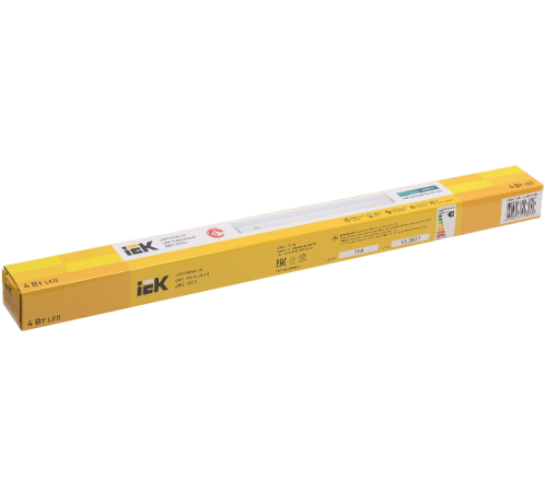 Светильник светодиодный бытовой ДБО 3001 4Вт 4000К IP20 пластик опал  LDBO0-3001-4-4000-K01  IEK