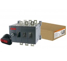 Рубильник ВНК-35-2 3П 160А реверсивный с выносной фронтальной ручкой и переходником 185 мм  SQ0744-0501  TDM