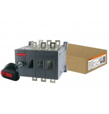 Рубильник ВНК-35-2 3П 160А реверсивный с выносной фронтальной ручкой и переходником 185 мм  SQ0744-0501  TDM