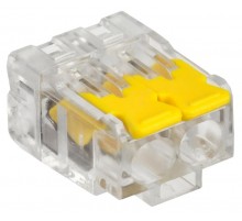 Строительно-монтажная клемма СМК 228-412 (аналог Wago 221-412) (100шт/упак)  UKZ60-412-100  IEK аналог : UKZ60-412-100-G