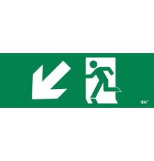 Этикетка самоклеящаяся  280х100мм "Фигура/стр. вниз влево"   LPC10-1-28-10-FVNNAL  IEK