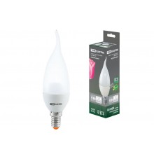 Лампа светодиодная LED 5Вт E14 220В 4000К WFС37 свеча на ветру  SQ0340-0047  TDM