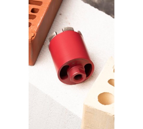 Коронка алмазная для дрелей с микроударом (верхнее пылеудаление) DCH-68MHS Micro Hit Laser M16 Professional  dch-68-mhs-m16  EKF