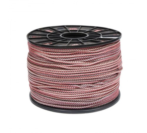 Шнур вязаный ПП 5 мм с серд., универс., цветной, 300 м  140315  Tech-KREP