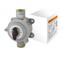 Пакетный выключатель ПВ2-16 2П 16А 220В, силуминовый корпус, IP56  SQ0723-0065  TDM