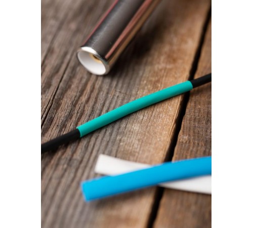 Термоусаживаемая трубка ТУТ нг 6/3 зелёная EKF PROxima  tut-6-j  EKF