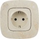 Valena ALLURE DIY Сл.кость Розетка 1-ая с/з, безвинт.зажим  753821  Legrand