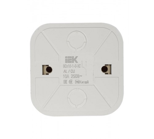 ВСп10-1-0-ХС Выключ. 1-кл. проход. о/у 10А GLORY сосна  EVH12-K34-10  IEK