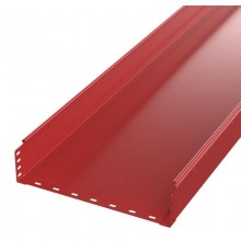 Лоток неперфорированный Стандарт 400х80х3000 (1,0 мм) RAL 3000 (6 м/уп)  PR16.1893  Промрукав