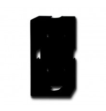 Коробка для открытого монтажа, 2 пост, серия future, цвет антрацит/черный  1799-0-0900   2CKA001799A0900  ABB