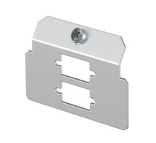 Суппорт для установки модулей в монтажную рамку MTU тип D (сталь) (MTM 2D)  7407790  OBO Bettermann