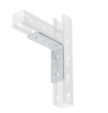 Уголок крепежный двойной, нержавеющая сталь AISI 304  IBMC1021C  DKC