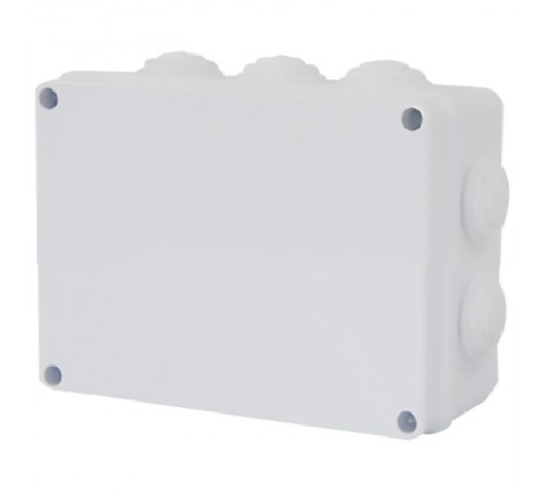 Коробка разветвительная 150*110*70 мм, 10 мембранных вводов, IP65, светло-серая, EBX30-03-65  39555  STEKKER