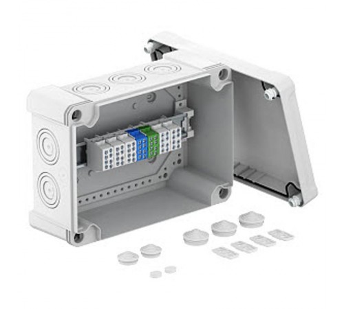 Распределительная коробка X25, 286х202х126 мм., с линейным клеммным зажимом  2005318  OBO Bettermann