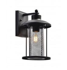 Светильник садово-парковый Feron PL721 на стену вниз 60W E27 230V, черный  48388  Feron