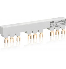 Шинная разводка 3-фазн. PS1-3-1-65 до 65А для 3-х автоматов типа MS116, MS132 с 1-м доп. контактом  1SAM201906R1113  ABB