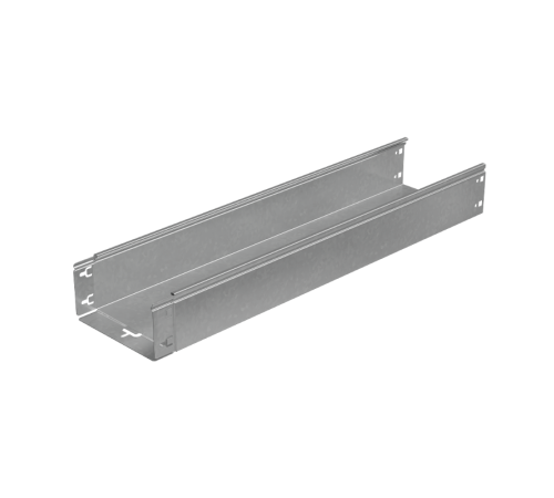 Лоток неперф. 100х200х1,0 L6000 мм "Быстрый монтаж ПЛЮС" HD  LNplus100-200-1.0-6000 HD  КМ - профиль