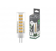 Лампа светодиодная G4-7 Вт-230 В-6500 К, SMD, 18,5x57 мм  SQ0340-0221  TDM