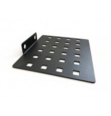 PMV2-RAL9005 Кронштейн для крепления кабельного организатора-лотка CDV в стойки серий ORK и ORL (3 шт. в комплекте)  451707  Hyperline