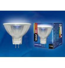 Лампа галогенная JCDR-35/GU5.3 картон   00484  Uniel