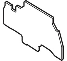 Изолятор FEDAD7 Торц. для D1,5/6.SN.ADO  1SNA199382R2700  TE