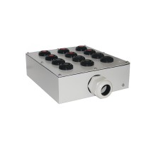 ПКУ-15-21.341-54У2 (6*ВК30-10-11110-54(1з+1р) черная + 6*ВК30-10-11110-54(1з+1р) красная + PG-36), пост управления (ЭТ)  ET054504  Электротехник