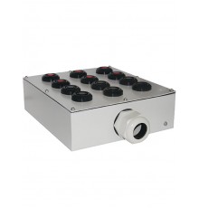 ПКУ-15-21.341-54У2 (6*ВК30-10-11110-54(1з+1р) черная + 6*ВК30-10-11110-54(1з+1р) красная + PG-36), пост управления (ЭТ)  ET054504  Электротехник