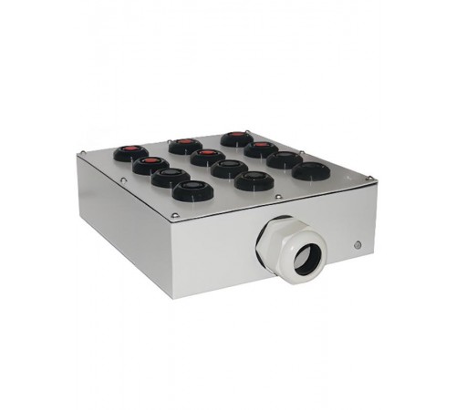 ПКУ-15-21.341-54У2 (6*ВК30-10-11110-54(1з+1р) черная + 6*ВК30-10-11110-54(1з+1р) красная + PG-36), пост управления (ЭТ)  ET054504  Электротехник