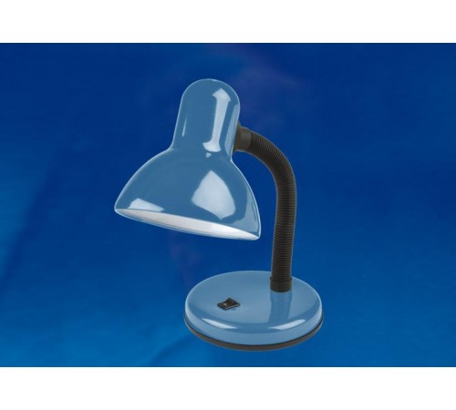 Светильник настольный TLI-225 BLUE E27 цоколь Е27 Механический выключатель Синий  UL-00001804  Uniel